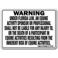 Signmission 18 in Height, Vinyl, 18" x 12", WS-D-1218-Florida WS-D-1218-Florida